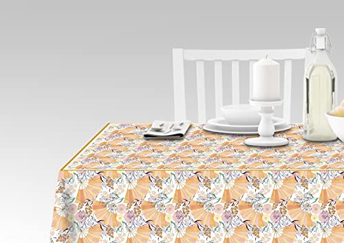 Doge Milano Tischdecke mit Digitaldruck, 100% Made in Italy Rutschfeste Tischdecke für Esszimmer, waschbar und schmutzabweisend, Modell Hermes - Romblon, cm 240x140 Doge Milano Tischdecke mit Digitaldruck, 100% Made in Italy Rutschfeste Tischdecke für Esszimmer, waschbar und schmutzabweisend, Modell Hermes - Romblon, cm 240x140 von Doge Milano