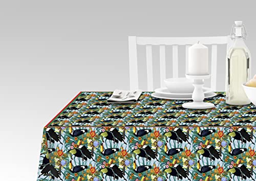 Doge Milano Tischdecke mit Digitaldruck, 100% Made in Italy Rutschfeste Tischdecke für Esszimmer, waschbar und schmutzabweisend, Modell Hermes - Ronan, cm 240x140 Doge Milano Tischdecke mit Digitaldruck, 100% Made in Italy Rutschfeste Tischdecke für Esszimmer, waschbar und schmutzabweisend, Modell Hermes - Ronan, cm 240x140 von Doge Milano