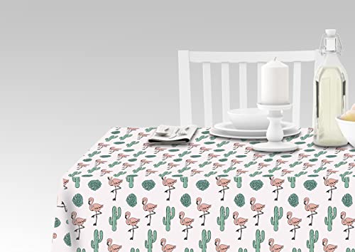 Doge Milano Tischdecke mit Digitaldruck, 100% Made in Italy Rutschfeste Tischdecke für Esszimmer, waschbar und schmutzabweisend, Modell Raymond, 140x240 cm Doge Milano Tischdecke mit Digitaldruck, 100% Made in Italy Rutschfeste Tischdecke für Esszimmer, waschbar und schmutzabweisend, Modell Raymond, 140x240 cm von Doge Milano