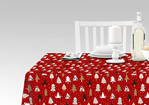 Doge Milano Tischdecke mit Digitaldruck, 100% Made in Italy Rutschfeste Tischdecke für Esszimmer, waschbar und schmutzabweisend, Modell Redenta, 240x140 cm Doge Milano Tischdecke mit Digitaldruck, 100% Made in Italy Rutschfeste Tischdecke für Esszimmer, waschbar und schmutzabweisend, Modell Redenta, 240x140 cm von Doge Milano