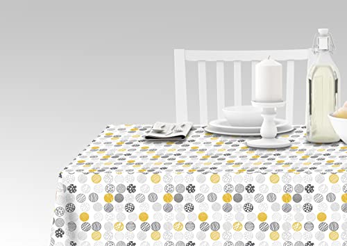 Doge Milano Tischdecke mit Digitaldruck, 100% Made in Italy Rutschfeste Tischdecke für Esszimmer, waschbar und schmutzabweisend, Modell Refrontolo, cm 180x140 Doge Milano Tischdecke mit Digitaldruck, 100% Made in Italy Rutschfeste Tischdecke für Esszimmer, waschbar und schmutzabweisend, Modell Refrontolo, cm 180x140 von Doge Milano