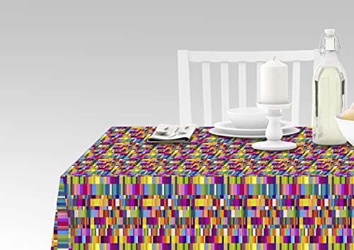 Doge Milano Tischdecke mit Digitaldruck, 100% Made in Italy Rutschfeste Tischdecke für Esszimmer, waschbar und schmutzabweisend, Modell Remington, 140x240 cm von Doge Milano