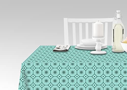 Doge Milano Tischdecke mit Digitaldruck, 100% Made in Italy Rutschfeste Tischdecke für Esszimmer, waschbar und schmutzabweisend, Modell Rensjon, cm 140x180 von Doge Milano