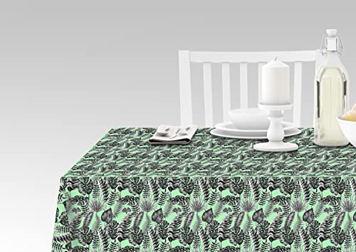 Doge Milano Tischdecke mit Digitaldruck, 100% Made in Italy Rutschfeste Tischdecke für Esszimmer, waschbar und schmutzabweisend, Modell Rescaldina, 140x240 cm von Doge Milano