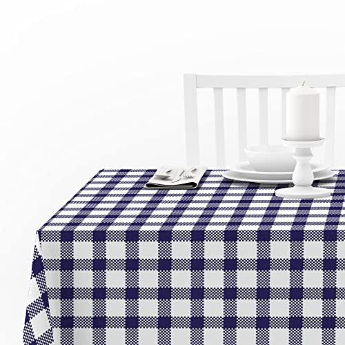 Doge Milano Tischdecke mit Digitaldruck, 100% Made in Italy Rutschfeste Tischdecke für Esszimmer, waschbar und schmutzabweisend, Weihnachtsmodell - Rota, cm 140x140 von Doge Milano