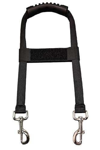 Doggie Stylz Service Dog Bridge Handle - Durable Service Dog Accessories - Essential Gear for Mobility & Training Patches Sold Separately 3 Sizes von Doggie Stylz