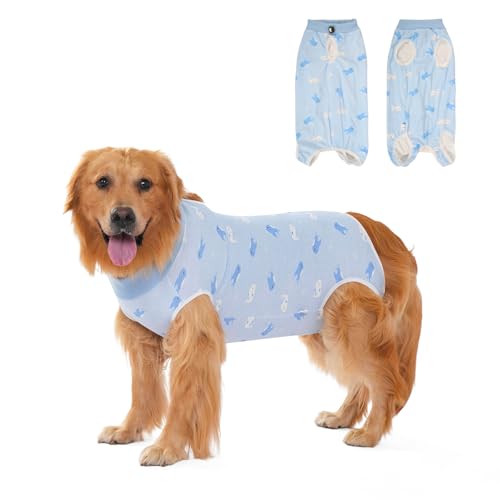 Hundekleidung zur Genesung Nach Operationen, Hundekleidung zur Genesung für Hündinnen und Rüden Nach Operationen, Hundekleidung für Operationen, Operationsweste für Kleine (Blau-Wale, 3XL) Hundekleidung zur Genesung Nach Operationen, Hundekleidung zur Genesung für Hündinnen und Rüden Nach Operationen, Hundekleidung für Operationen, Operationsweste für Kleine (Blau-Wale, 3XL) von DoggieKit