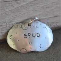 Kartoffel Hund Id - Spud Tag - Personalisierter Haustier-Id-Tag Für Ihren Tater - Spud Kartoffel Hund Id - Spud Tag - Personalisierter Haustier-Id-Tag Für Ihren Tater - Spud von DoggoneTags