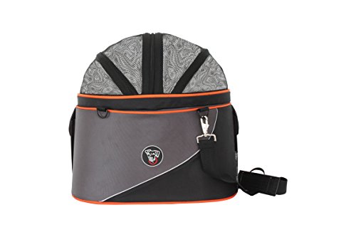 DoggyRide drccpcxl-an Cocoon Pet Carrier, Large, Anthrazit/Orange von DoggyRide