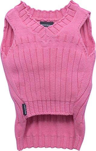 Doggy Dolly W271 Strickpullover für Hunde, rosa, Größe : L von Doggydolly