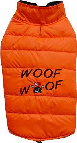 Doggydolly Hundeweste XS, gepolstert, wasserdicht, Orange - 0.08 kg von Doggydolly