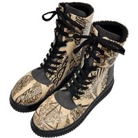 DOGO Schnürboots "Future High Top Boots Deathly Hallows Harry Potter Damen" Handgefertigt von Dogo