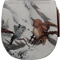 DOGO Umhängetasche "Ivy Bag Umhängetasche Chatting On A Branch Damen Schultertasche" Handgefertigt DOGO Umhängetasche "Ivy Bag Umhängetasche Chatting On A Branch Damen Schultertasche" Handgefertigt von Dogo