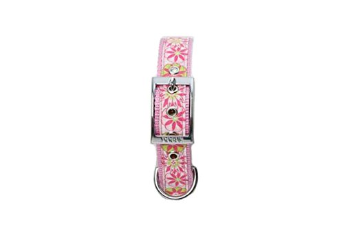 Dogue D_RFH Halsband Ribbon Flower, 45 cm, rosa von Puppia