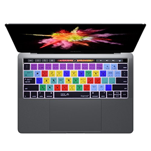 Adobe Photoshop Tastaturabdeckung aus Silikon für MacBook Pro 13 Zoll M2/M1; MacBook Pro 14/16 Zoll; Touch Bar Macbok Pro 15 Zoll (A1989/A1706,A1990/A1707) 2016–2024 von Dogxiong