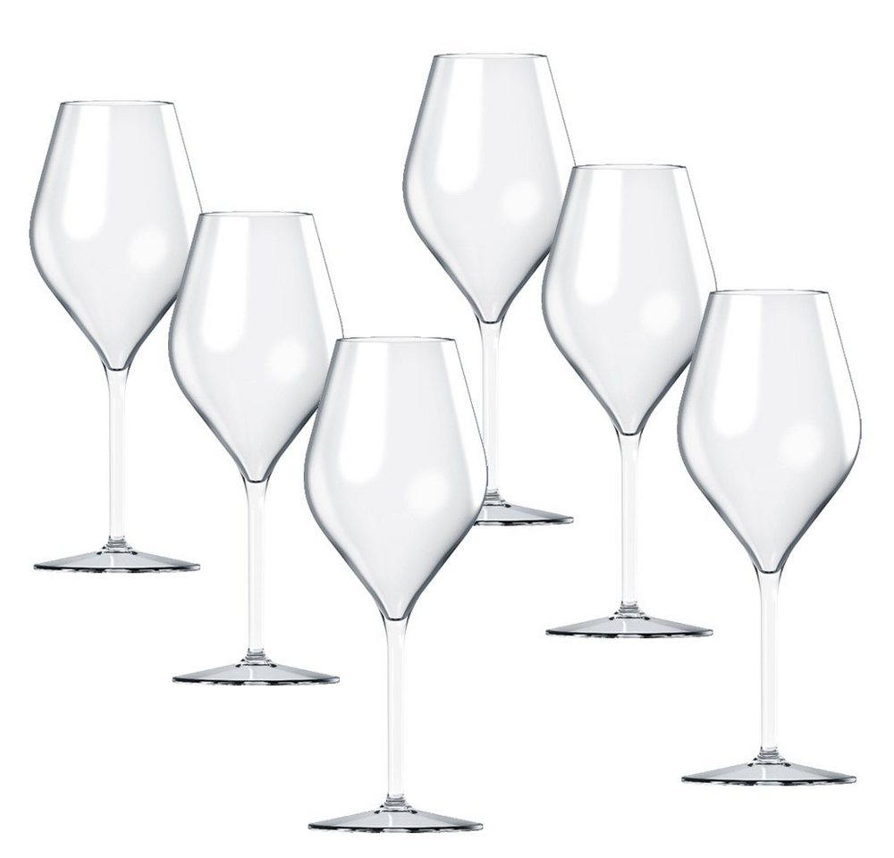 Doimoflair Weinglas Doimoflair Weingläser Cocktailglas aus Plastik bruchsicher Transparent von Doimoflair