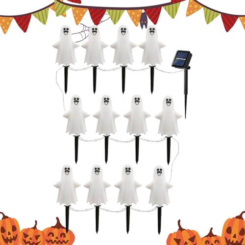 Doiyislem Halloween Solarleuchten Für Draußen - Halloween Rasenlichter | -Deko Grusellaterne Wasserdicht Für Garten Am Pool Terrasse Dekoration Hinterhof Doiyislem Halloween Solarleuchten Für Draußen - Halloween Rasenlichter | -Deko Grusellaterne Wasserdicht Für Garten Am Pool Terrasse Dekoration Hinterhof von Doiyislem