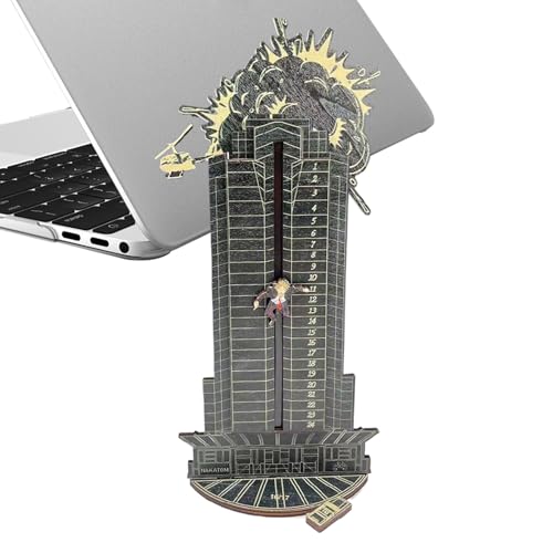 Doiyislem Holz Weihnachtskalender | 24-Tägiger Holz-Weihnachtsdeko Adventskalender | Lustiges Ornament und Szenenrequisite für Erwachsene Jugendliche Kinder Mädchen von Doiyislem