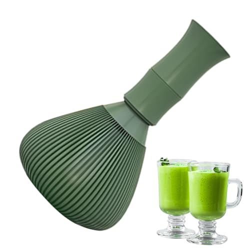 Doiyislem Matcha Schneebesen,Manueller Matcha Pulver Quirl - Spülmaschinenfester Tee Mixer Pinsel Für Zubereitung Anfänger Reise Camping von Doiyislem