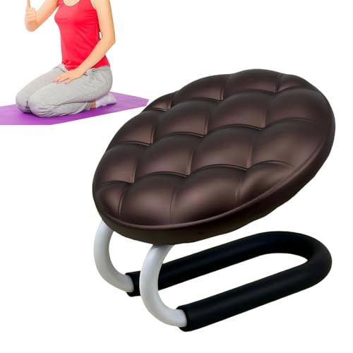 Doiyislem Meditations Bodenstuhl,Yoga Meditations Gebets Kniestuhl - Tragbarer Hocker für Alle Entspannung Yoga Achtsamkeit von Doiyislem