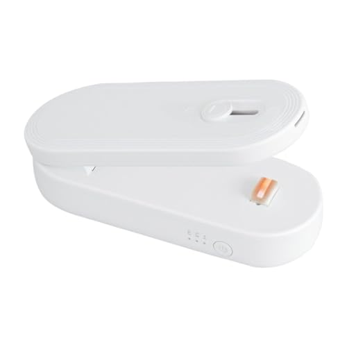 Doiyislem Mini Beutelversiegler | USB-Aufladbares Verpackungswerkzeug Für Lebensmittel - Tragbar Mit Schneidefunktion Klein Für Fleisch Reisen Reste Outdoor Snacks Mahlzeitzubereitung Picknick Kekse Doiyislem Mini Beutelversiegler | USB-Aufladbares Verpackungswerkzeug Für Lebensmittel - Tragbar Mit Schneidefunktion Klein Für Fleisch Reisen Reste Outdoor Snacks Mahlzeitzubereitung Picknick Kekse von Doiyislem
