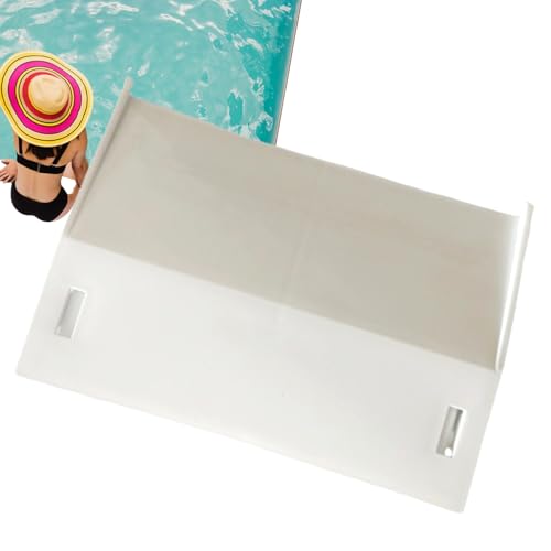 Doiyislem Pool-Skimmer-Tür - 21×13.5cm Pool Skimmerklappe, Weir Gate Assembly, Ersatzteil Für Einbau-Skimmer, Swimming Pools Skimmers Gate Weir Baffle with Schwamms, PoolZubehör von Doiyislem