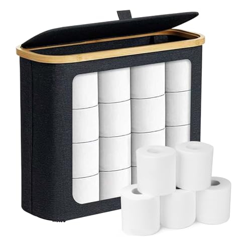 Doiyislem Toilettenpapier Halter - Toilettenpapier Haltekorb Für 12 Rollen,Großer Behälter Taschentuch Box Für Haushalt Wohnung Studentenzimmer,WC Stauraum Eckschrank Boden Unter Waschbecken Doiyislem Toilettenpapier Halter - Toilettenpapier Haltekorb Für 12 Rollen,Großer Behälter Taschentuch Box Für Haushalt Wohnung Studentenzimmer,WC Stauraum Eckschrank Boden Unter Waschbecken von Doiyislem