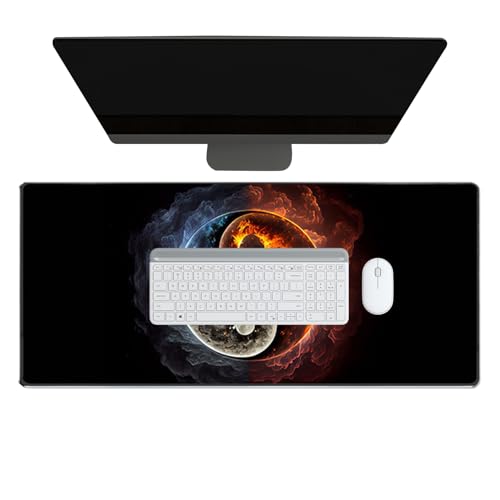Doiyislem XXL Schreibtisch Mauspad - XXL Mausmatte Extrabreite Arbeitsfläche - Gaming-Zubehör Stilvolle Schreibtischauflage für Homeoffice, Spielen & Alltag Doiyislem XXL Schreibtisch Mauspad - XXL Mausmatte Extrabreite Arbeitsfläche - Gaming-Zubehör Stilvolle Schreibtischauflage für Homeoffice, Spielen & Alltag von Doiyislem