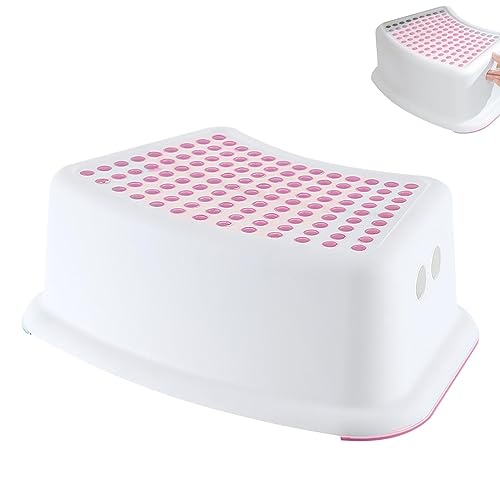 Klohocker Kackhocker Hocker Toilette –Rutschfester Toiletten-Tritthocker Fürs Badezimmer | Stabiler Tritthocker Mit Gesunder Fußunterstützung,Badezimmerhocker Zum Hocken Für Erwachsene Und Kinder von Doiyislem