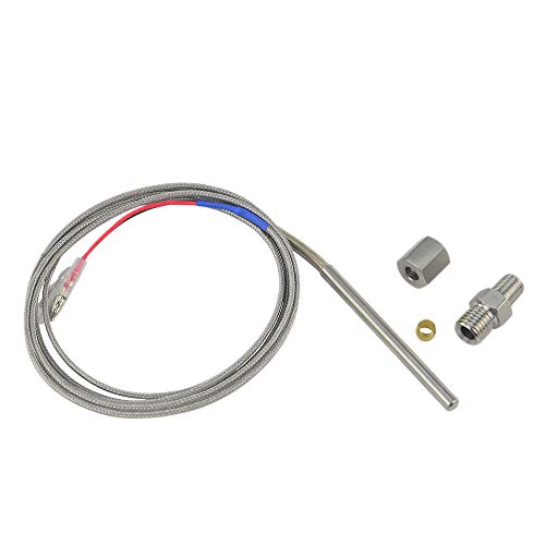 Dojimayisc für Abgase Temperatur Sensor Typ K Thermoelement Fühler Abgase Temperatur Sensor Gewinde Abgas Temperatur Sensor von Dojimayisc