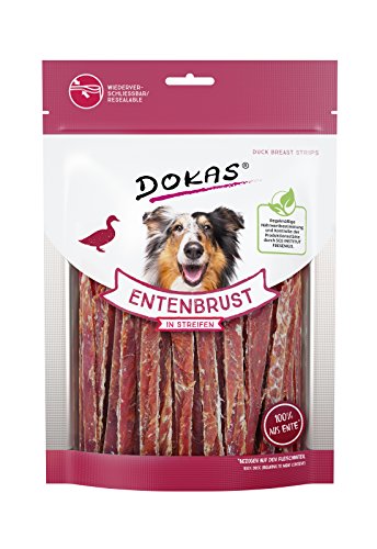 Dokas | Entenbrust in Streifen | 250 g | 10-er Pack von Dokas