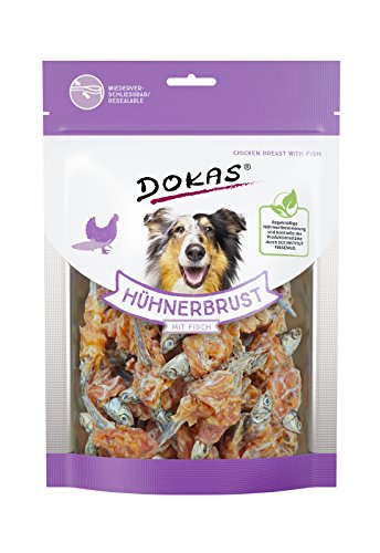 Dokas Hühnerbrust mit Fisch, 2er Pack (2 x 220 g) von Dokas