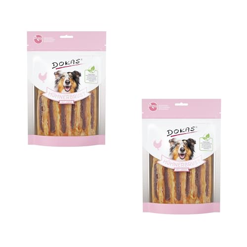 Dokas Hühnerbrust mit Leber, 2er Pack (2 x 220 g) von Dokas