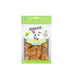 Dokas Dog Hühnerbrust mit Süsskartoffel für Hunde als Belohnung - 10 x 70g von Dokas