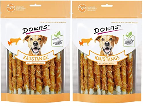 Dokas Kaustange – Getreidefreier Premium Kausnack für Hunde - 2 Pack von Dokas
