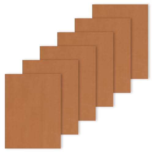 Dokeno Dauerbackfolie 6er-Set Teflonfolie Backpapier Wiederverwendbar Backmatte, Das Premium Backpapier 40 x 60 cm Grillmatte zum Grillen und Backen Antihaftbeschichtet Zuschneidbar von Dokeno