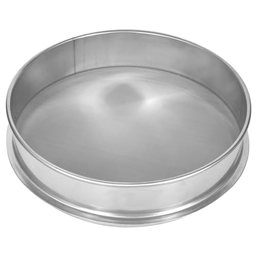 Kräuterpollen-Extractor aus Edelstahl, 20cm Stapelbar Sichter, 150 Mesh Extraktor Feines Sieb Mesh Sieb, Durchmesser Mehlsieb, Küchensieb für Küche Mehl Reis Nudeln Puderzucker Kräuterpollen-Extractor aus Edelstahl, 20cm Stapelbar Sichter, 150 Mesh Extraktor Feines Sieb Mesh Sieb, Durchmesser Mehlsieb, Küchensieb für Küche Mehl Reis Nudeln Puderzucker von Dokeno