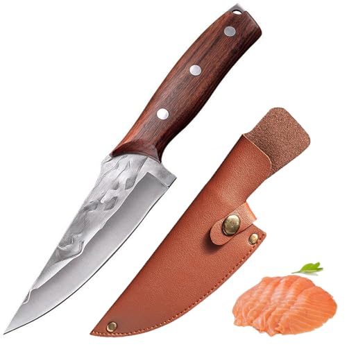 Doklasu Japanischer Stil Kochmesser Voll Tang Kleine Zuhause und Outdoor Küche Knvies Handgefertigte Schmiede Knochenmesser Hochkohlenstoffstahl BBQ Fleischmesser mit Mantel Doklasu Japanischer Stil Kochmesser Voll Tang Kleine Zuhause und Outdoor Küche Knvies Handgefertigte Schmiede Knochenmesser Hochkohlenstoffstahl BBQ Fleischmesser mit Mantel von Doklasu