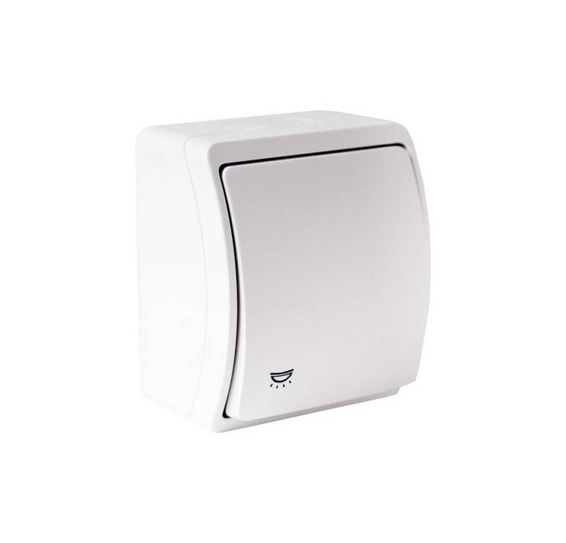 Doktorvolt Aufputz Wandtaster Lichttaster Taster IP44 weiß Aussenbereich Wandtaster Doktorvolt Aufputz Wandtaster Lichttaster Taster IP44 weiß Aussenbereich Wandtaster von Doktorvolt