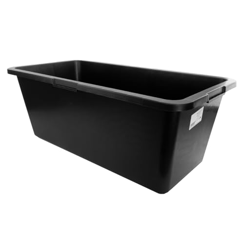 Doktorvolt Mörtelwanne - Baueimer Mörtelkasten Bauwanne - 60 L - aus PP/PE-Regranulat - Eckig Schwarz Doktorvolt Mörtelwanne - Baueimer Mörtelkasten Bauwanne - 60 L - aus PP/PE-Regranulat - Eckig Schwarz von Doktorvolt