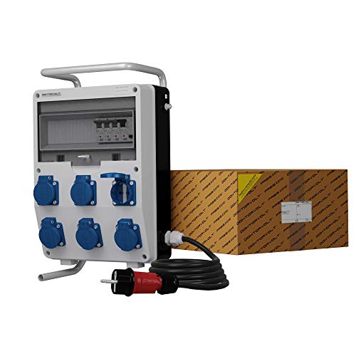 Doktorvolt Stromverteiler Baustromverteiler TD-S/FI 6x230V SKHU Gestell Doktorvolt Stromverteiler Baustromverteiler TD-S/FI 6x230V SKHU Gestell von Doktorvolt