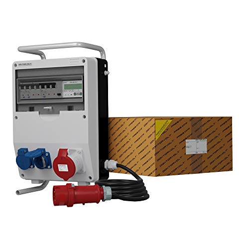 Doktorvolt Stromverteiler Baustromverteiler Verteilerkasten TD-S/FI 32A 2x230V SKHU Kabel Stecker Ständer Stromzähler MID 0496 Doktorvolt Stromverteiler Baustromverteiler Verteilerkasten TD-S/FI 32A 2x230V SKHU Kabel Stecker Ständer Stromzähler MID 0496 von Doktorvolt