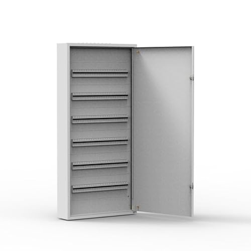 Doktorvolt Verteilerkasten Sicherungskasten Aus Metall Verteilerschrank Aufputz Stromverteiler Baustromverteiler 144 Module 6 Reihen IP30 1574 von Doktorvolt