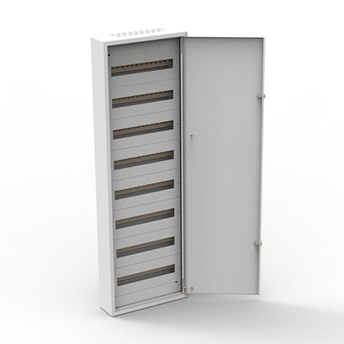 Doktorvolt Verteilerkasten Sicherungskasten Aus Metall Verteilerschrank Aufputz Stromverteiler Baustromverteiler 144 Module 8 Reihen IP30 1536 von Doktorvolt