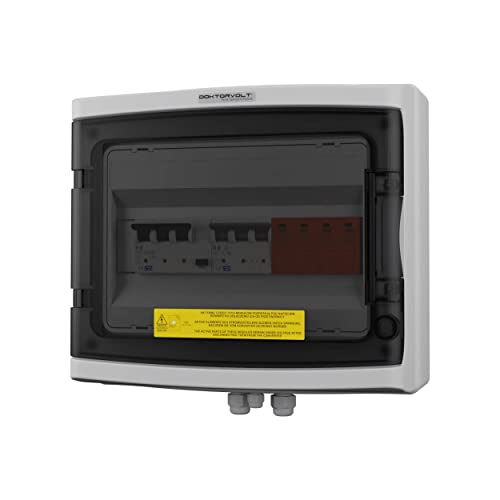 Doktorvolt Stromverteiler Für Solarmodule Photovoltaik Anschlusskasten AC B16A 12 Module Überspannungsschutz von Doktorvolt