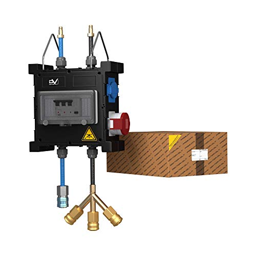 Stromverteiler MOBIL-S 16A 3x230V französisch System Bals Dosen Hängeverteiler Druckluft Wasser Anschluss Energiewürfel Doktorvolt 0731 von Doktorvolt