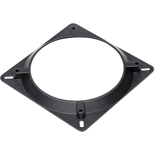 DolDer Fan Adaptor Lüfter Adapter, Lüfterrahmen Montagehalterung Platte kompatibel mit 140mm/120mm Lüfter von DolDer
