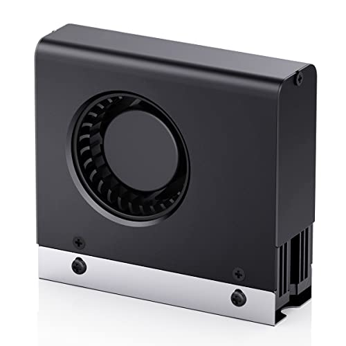 DolDer M.2 SSD Kühler,50 mm Lüfter aktiv+Wärmeleitpads+Kühlkörper aus Aluminium Heatsink Cooler kompatibel mit Samsung 980Pro,SN850,SN770 usw.(Kühler mit Lüfter) von DolDer