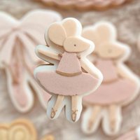 Ballerina-Maus Prägestempel Cookie Cutters von DolceMiaCookie