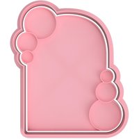 Bubble Rahmen Keks Stempel Ausstecher von DolceMiaCookie
